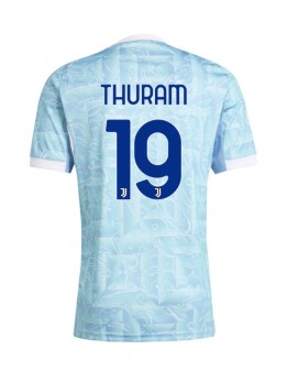 Billige Juventus Khephren Thuram #19 Bortedrakt 2025-26 Kortermet